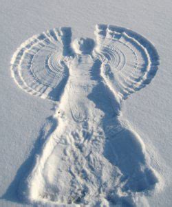 The magical snow figure